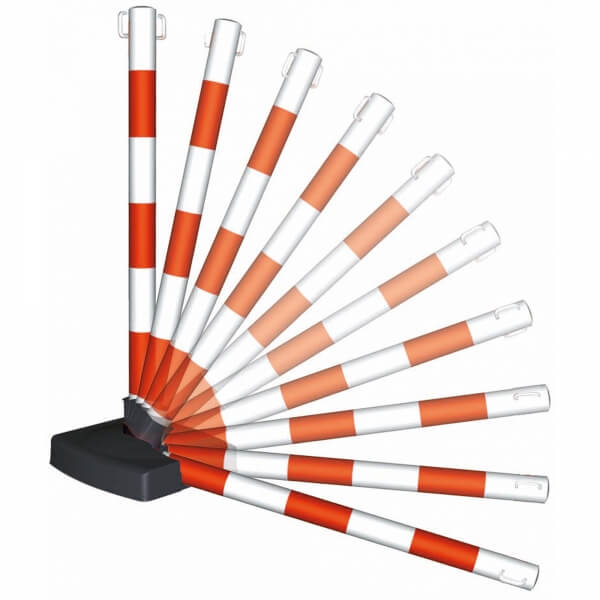 GUARDA-Flex Ketten-Warnständer zum Umklappen – Bild 3