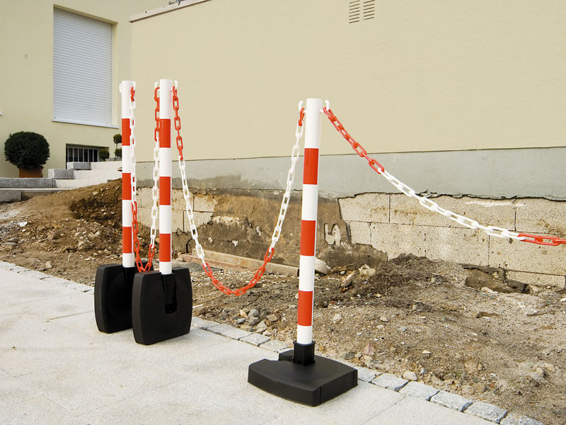 GUARDA-Flex Ketten-Warnständer zum Umklappen – Bild 5
