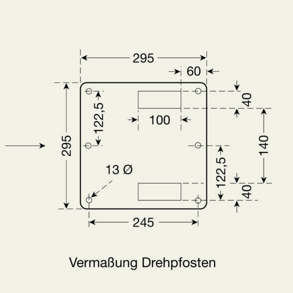 COMPACT Systemschranke mit Gasdruckfeder – Bild 9