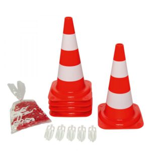 Tagesleuchtende Leitkegel - Set